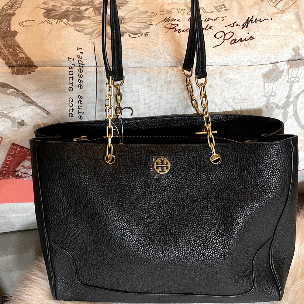 Tory Burch Georgia Pebbled Tote